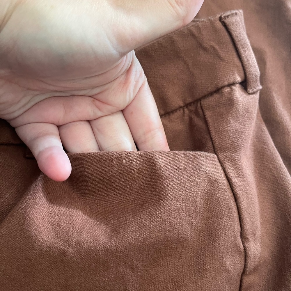 Old Navy High-Rise Pixie Skinny Pants Brown - Picture 5 of 10